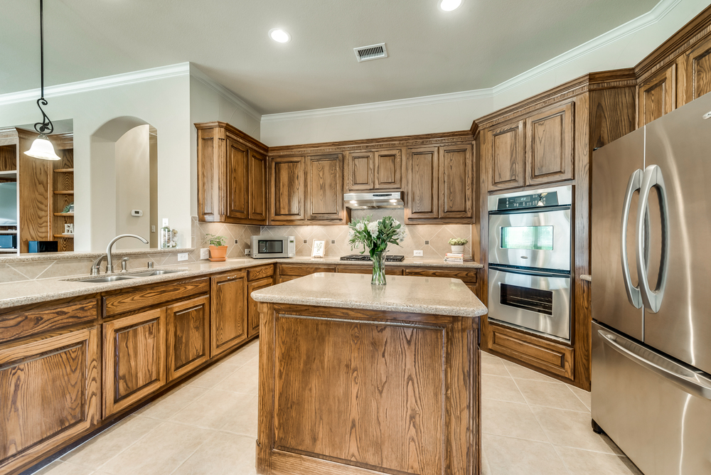    Gourmet Kitchen offers Silestone Countertops and Stainless Steel Appliances 