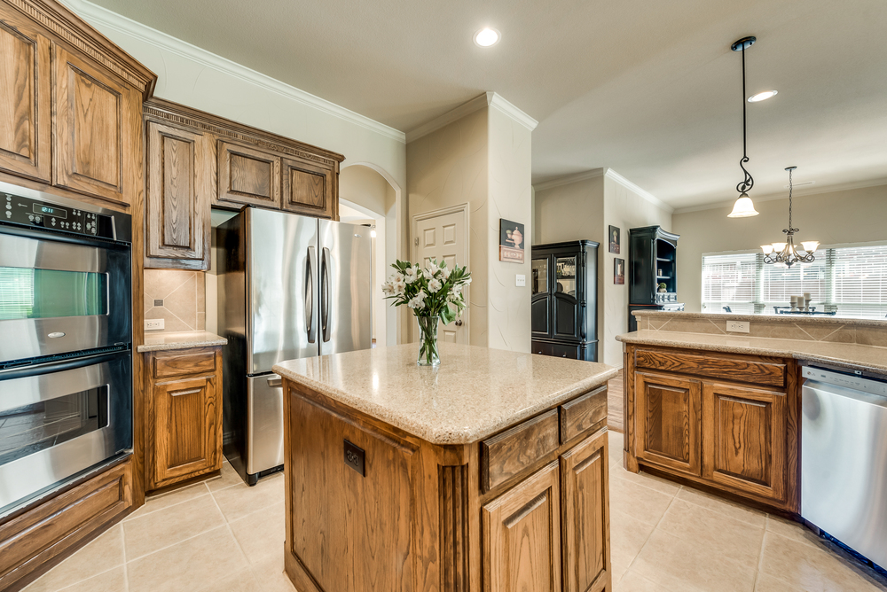    Gourmet Kitchen offers Silestone Countertops and Stainless Steel Appliances 
