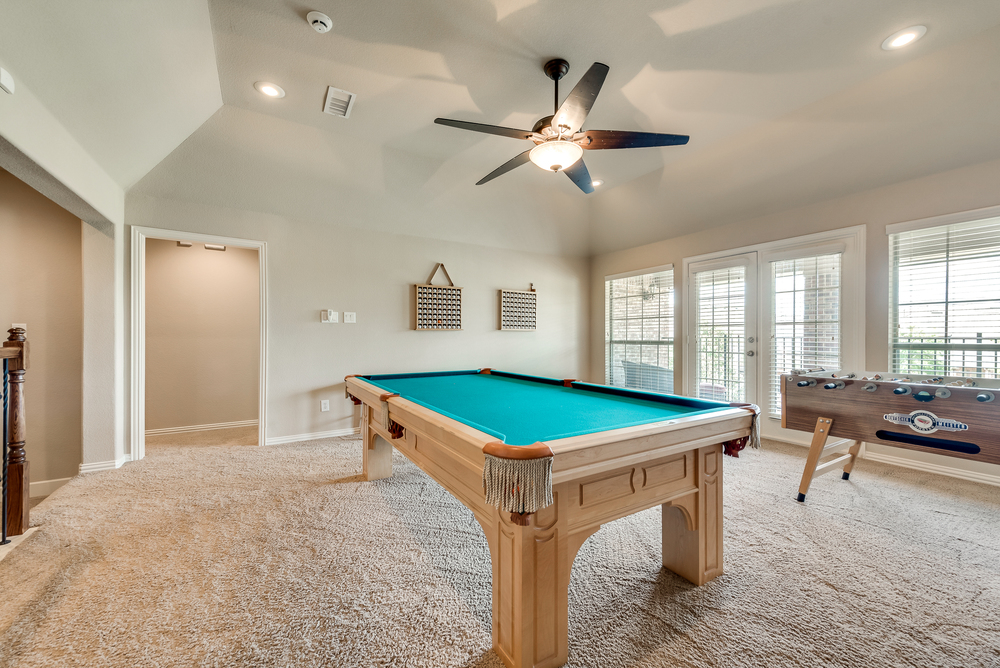    Vaulted Game Room 